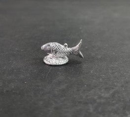 Pure Silver Fish Idol for pooja 7gm - By Mahita Collections